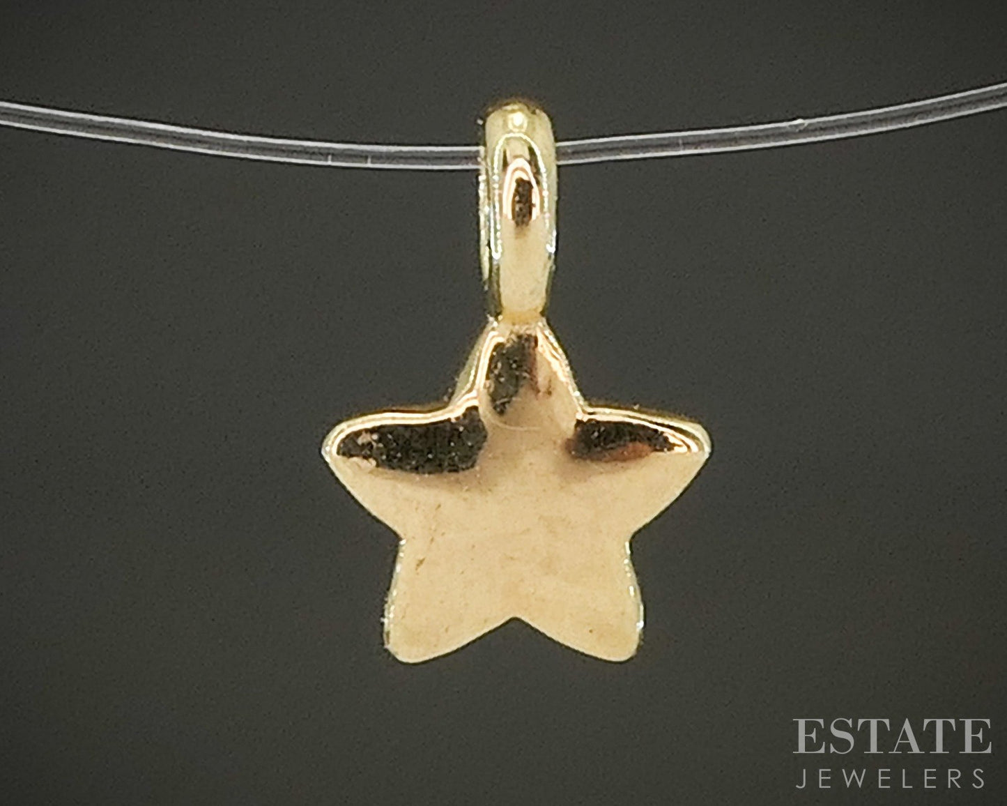 14k Yellow Gold Star Charm p29514