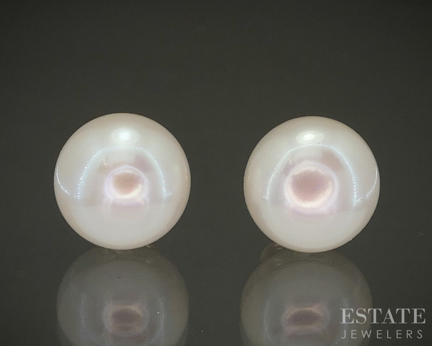 14k Yellow Gold Honora 10.5mm Freshwater Pearl Stud Earrings p28038
