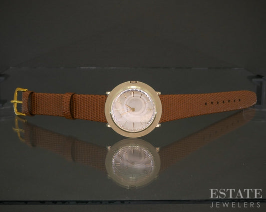 Vintage 1965 14k Yellow Gold Omega Disco Volante UFO 6699 Cal. 620 Watch p27614
