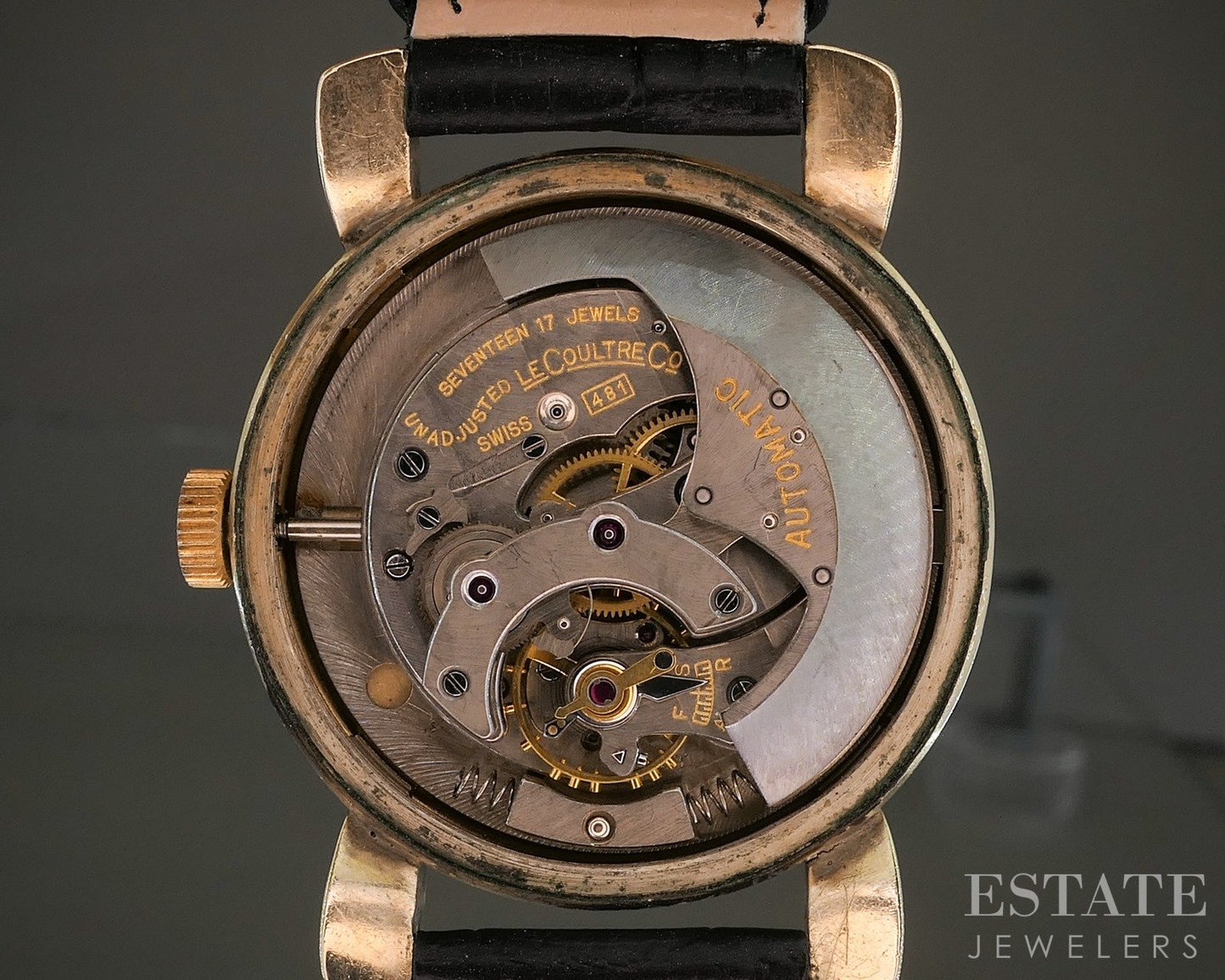 Vintage Lecoultre Powermatic Bumper Automatic Cal. 481 Mens Watch p27848