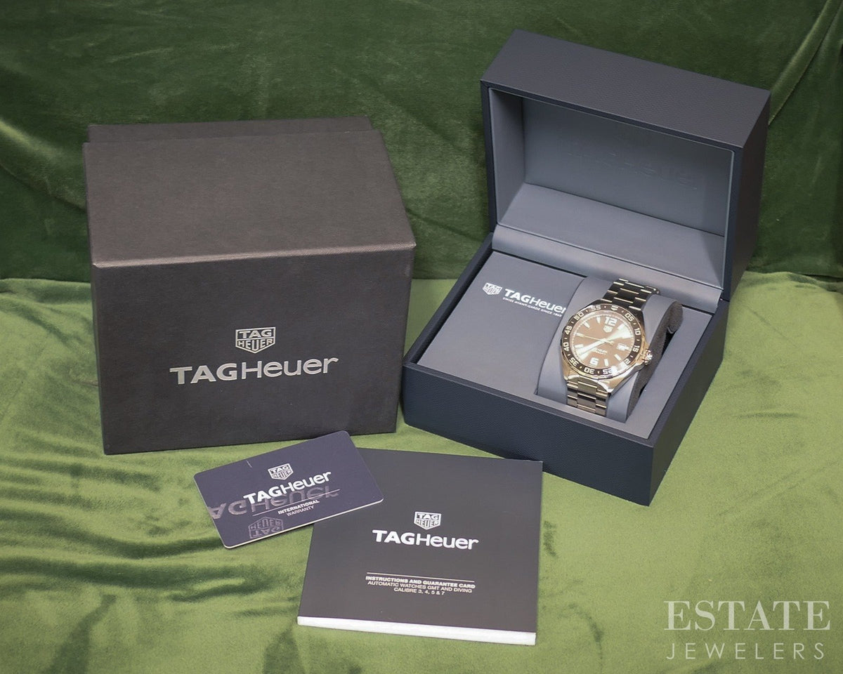 Tag Heuer Formula 1 Automatic WAZ2011 Anthracite Grey Dial Mens Watch p29068