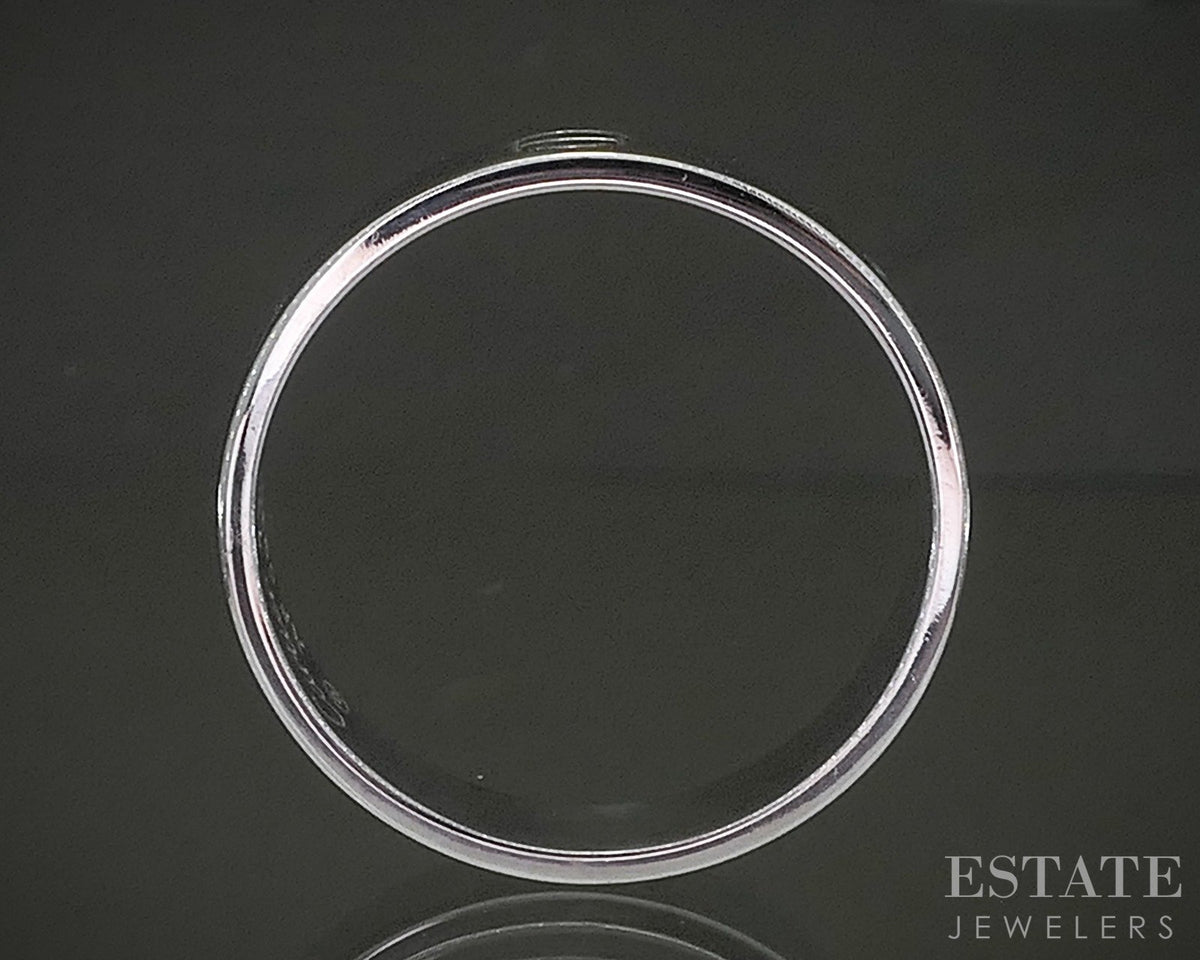 18k White Gold 5.5mm Cartier Love Mens Wedding Band Ring 7.4g p27615