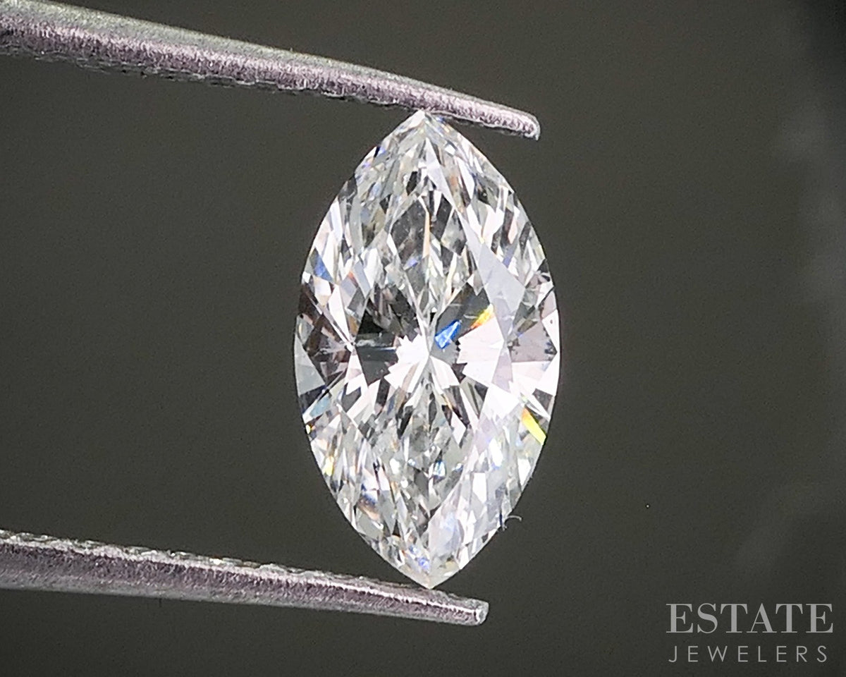 Loose .71ct Marquise Cut Natural Diamond SI2/H p28901