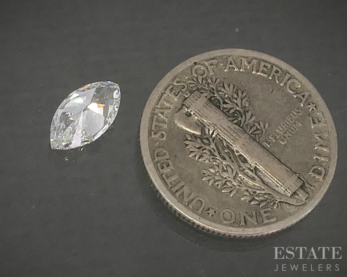 Loose .71ct Marquise Cut Natural Diamond SI2/H p28901