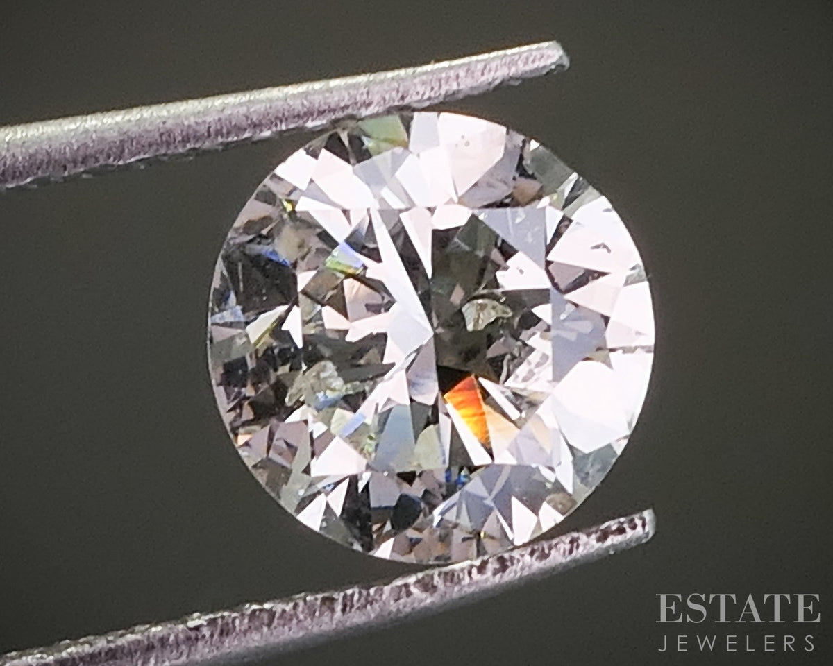 Loose 1.03ct Round Cut Natural Diamond I1/M p29753