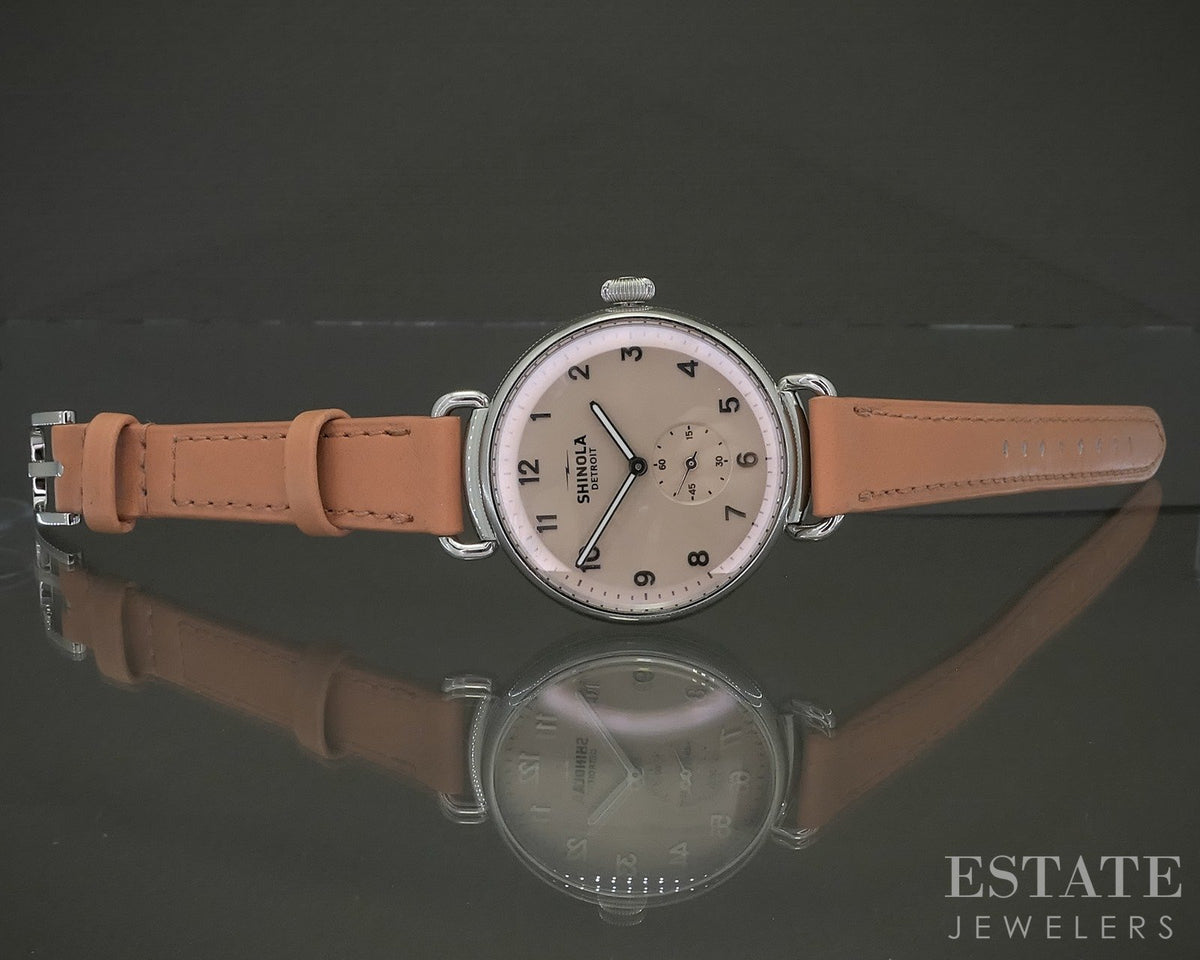 Shinola Canfield 38mm Stainless Steel Ladies Watch p30107