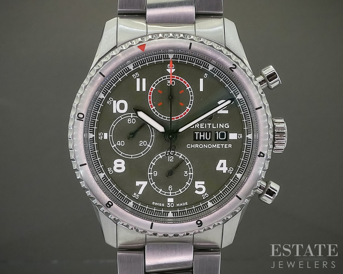 Breitling Aviator 8 Curtiss Warhawk Chronograph A13316 Mens Watch p30696