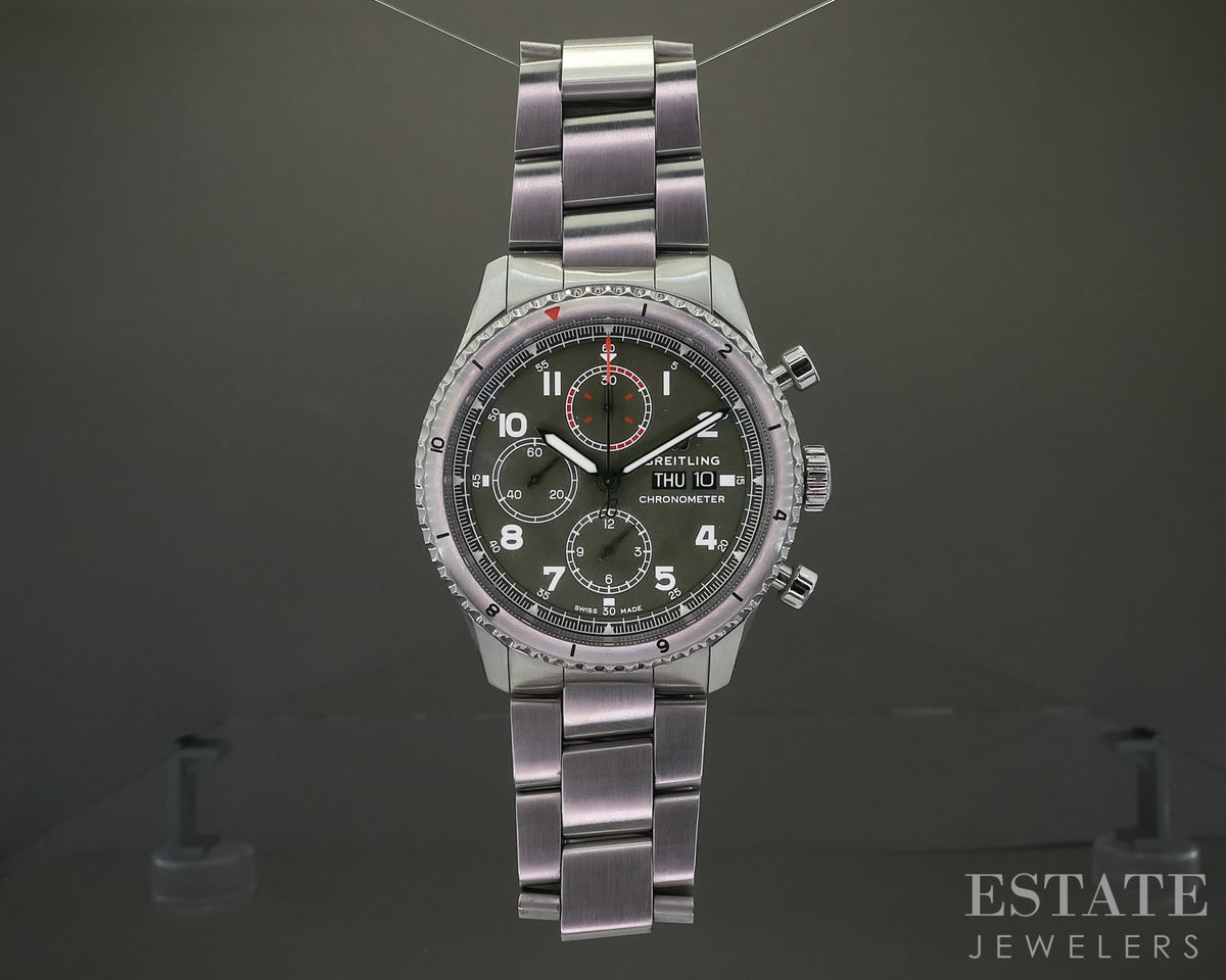 Breitling Aviator 8 Curtiss Warhawk Chronograph A13316 Mens Watch p30696