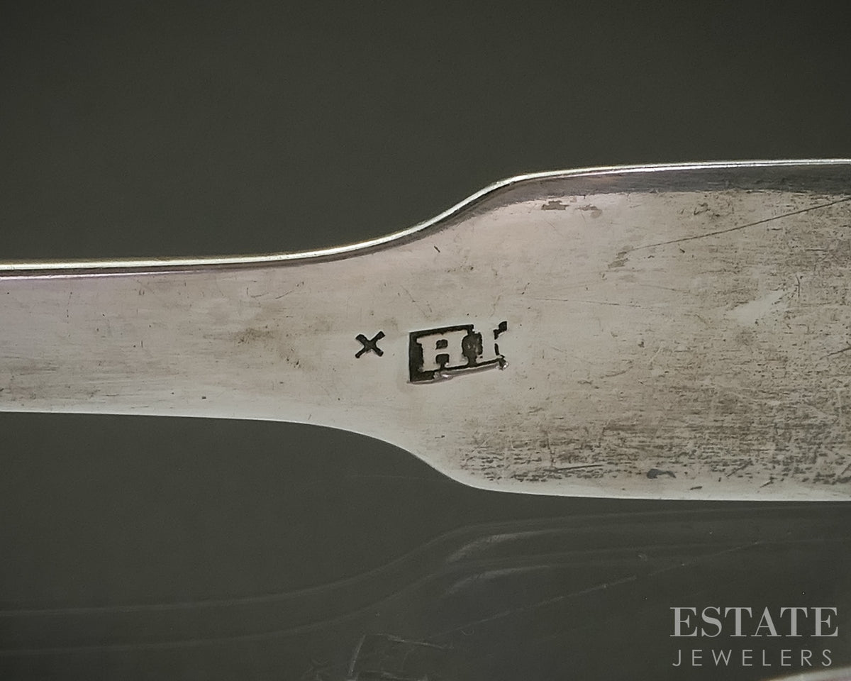 Antique 1827 Sterling Silver London John Harris IV Ice Sugar Tongs 36g p30915