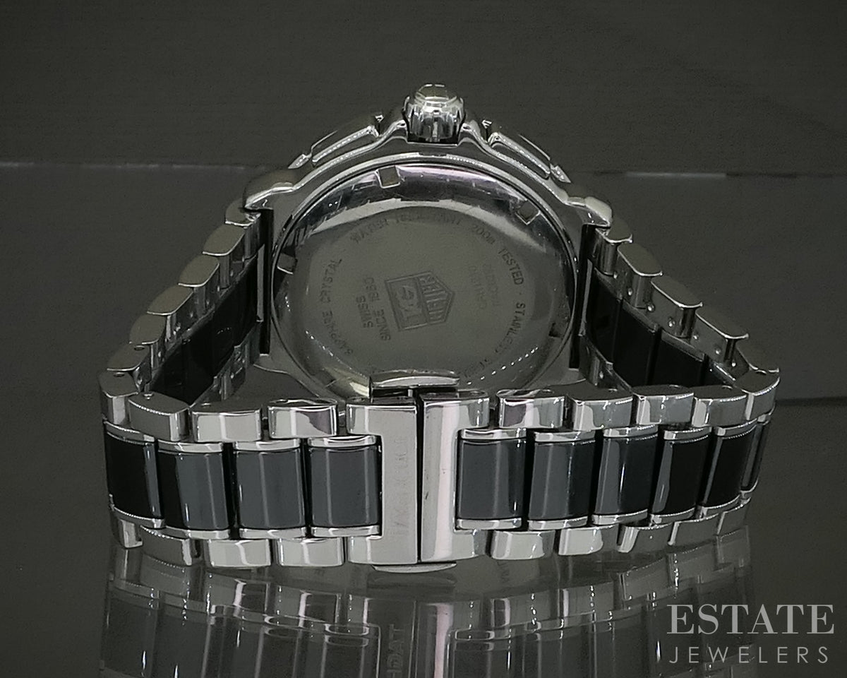 Tag Heuer Formula 1 Chronograph CAH1210 Black Ceramic Mens Watch p29734