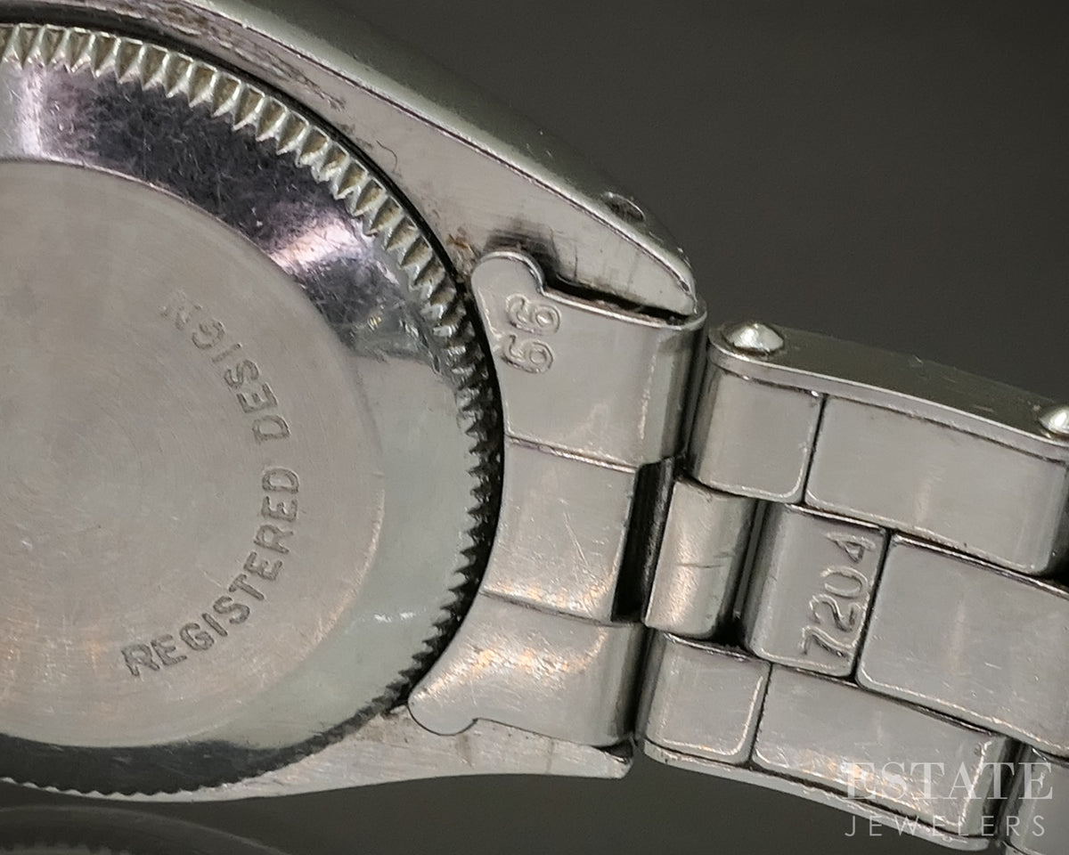 1960 Rolex Oyster Perpetual 6718 Stainless Diamond Dial 24mm Ladies Watch p28872