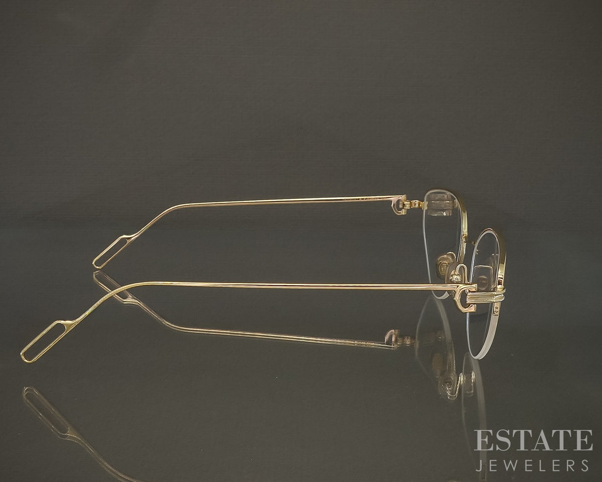 Cartier Premiere de Cartier Gold Cat Eye Ladies Eyeglasses p30027