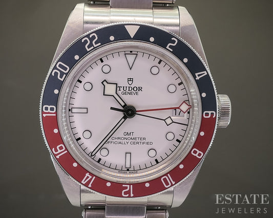 2025 Tudor Black Bay GMT 79830RB White Opaline Pepsi Automatic Mens Watch p30698
