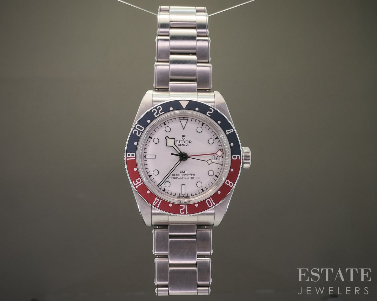2025 Tudor Black Bay GMT 79830RB White Opaline Pepsi Automatic Mens Watch p30698