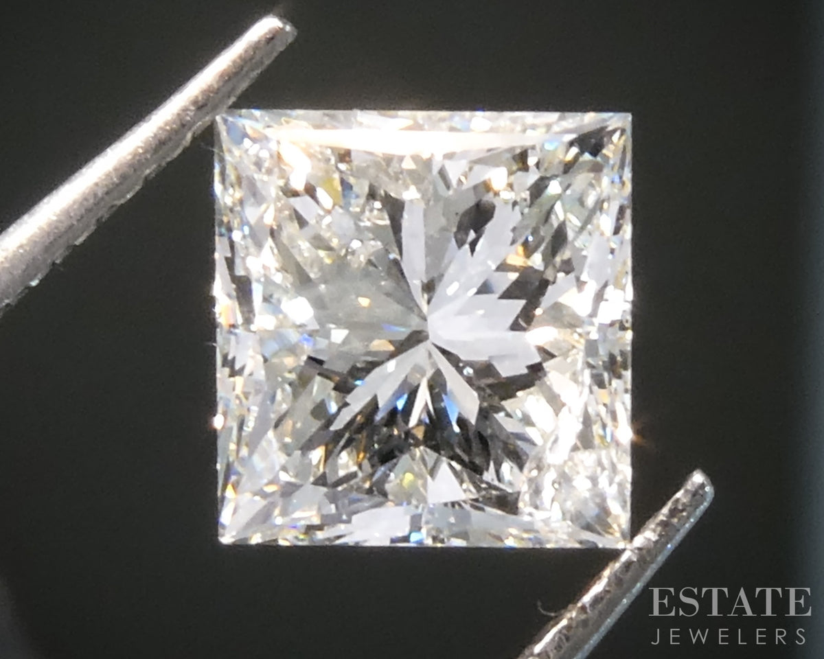 Loose 1.04ct Princess Cut Natural Diamond I1/H p30439