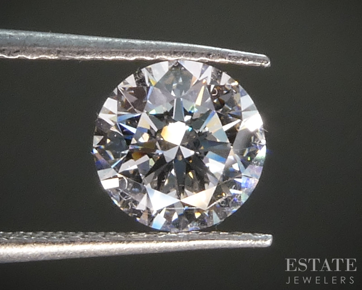 Loose 1.03ct Round Cut IGI Certified Lab Created Diamond VVS2/E p30433