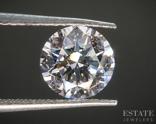 Loose 1.03ct Round Cut IGI Certified Lab Created Diamond VVS2/E p30433