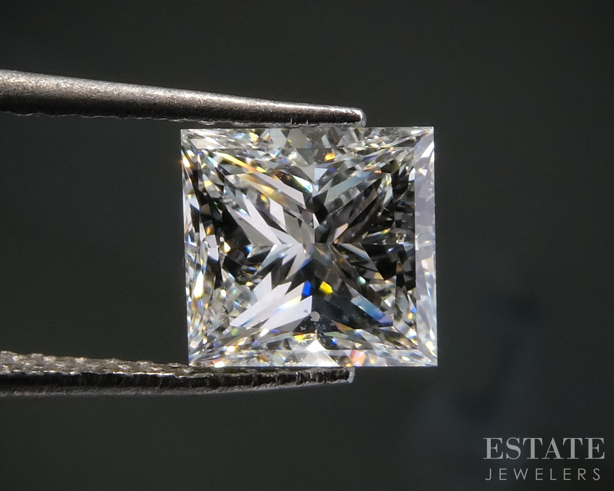 Loose 1.20ct Princess Cut GIA Certified Natural Diamond VS1/F p30492