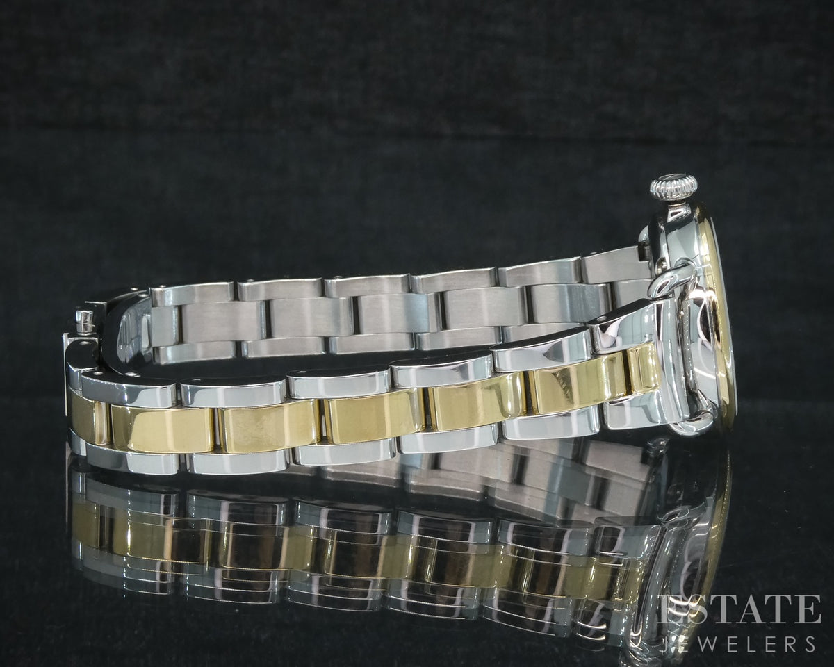 Shinola Runwell 28mm MOP Two Tone Stainless Steel Ladies Watch p29665b